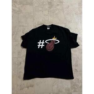 Miami Heat Graphic Tee Black